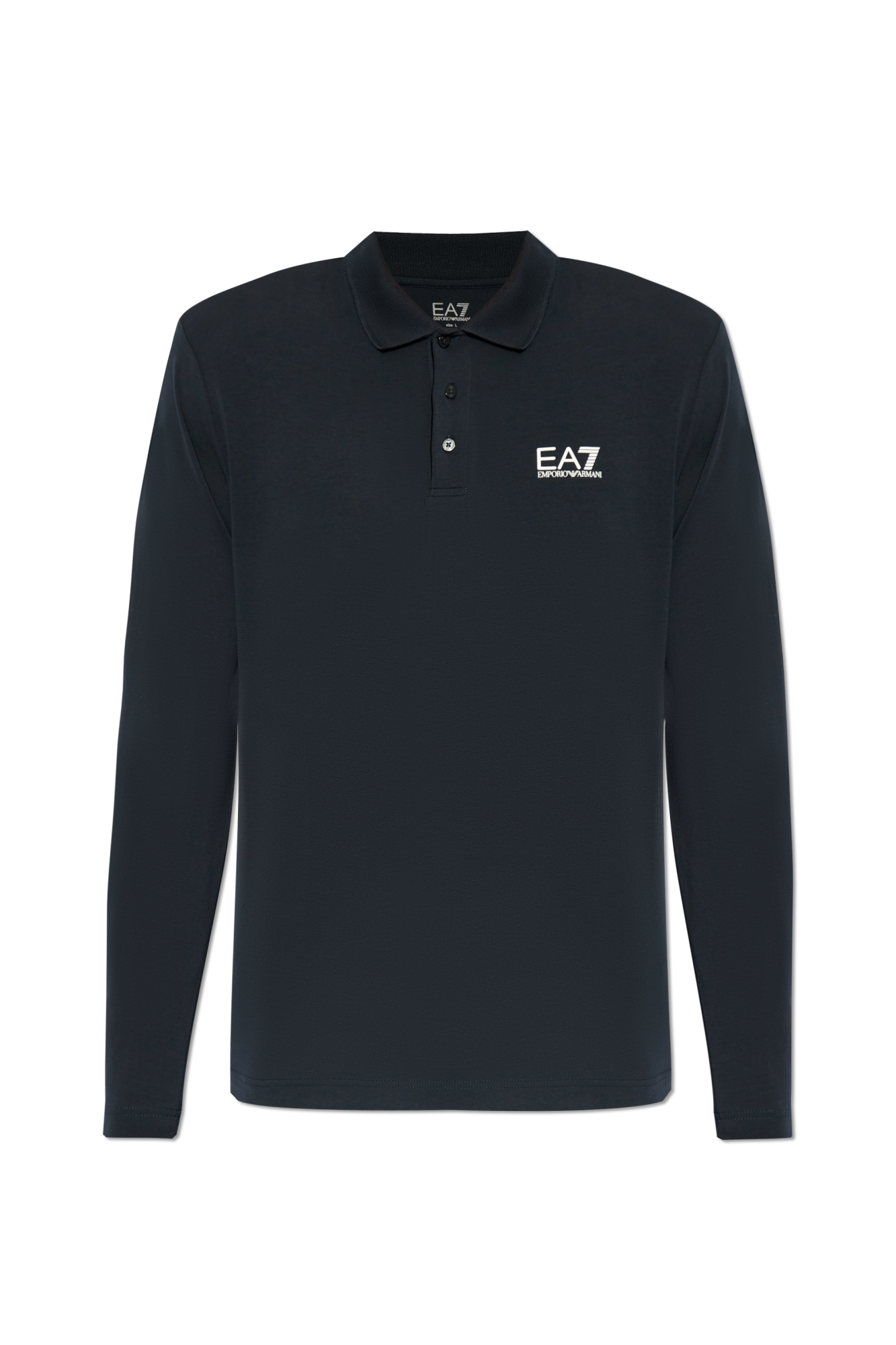 Ea7 polo long sleeve on sale